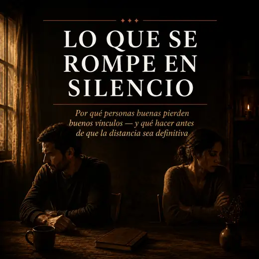 Portada de Lo que se rompe en silencio